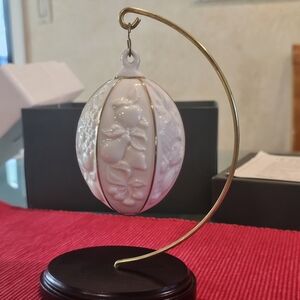 Lenox “The Fruits of Life” Fine China Ornament & Stand